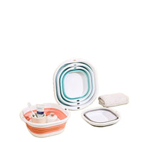 Foldable Portable Wash Basin for Dorms and Travel - Small to Medium Sizes