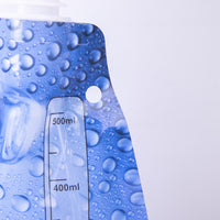 Foldable Portable 500ml Plant Spray Bottle Bag with Nozzle for Gardening