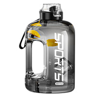 Large Capacity Sports Water Bottle with Straw and Handle, Leakproof Tritan Hydration Jug for Gym and Outdoor Activities