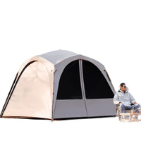Automatic Pop-Up Dome Tent with Blackout Coating for Outdoor Camping, Sunshade, Rain Protection