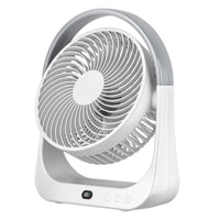 Portable Rechargeable Desk Fan with Air Circulation, Quiet Operation, Long Battery Life