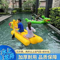 Inflatable Dragon Boat for Water Sports and Team Building