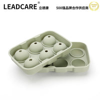 Silicone Ice Cube Tray and Sphere Mold Set for Home DIY Ice Making