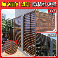 Outdoor Wood Garden Fence Panel for Patio Balcony Privacy Screen