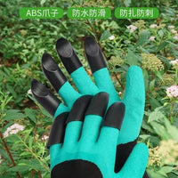 Gardening Gloves with Claws for Digging and Planting, Puncture-Resistant & Breathable