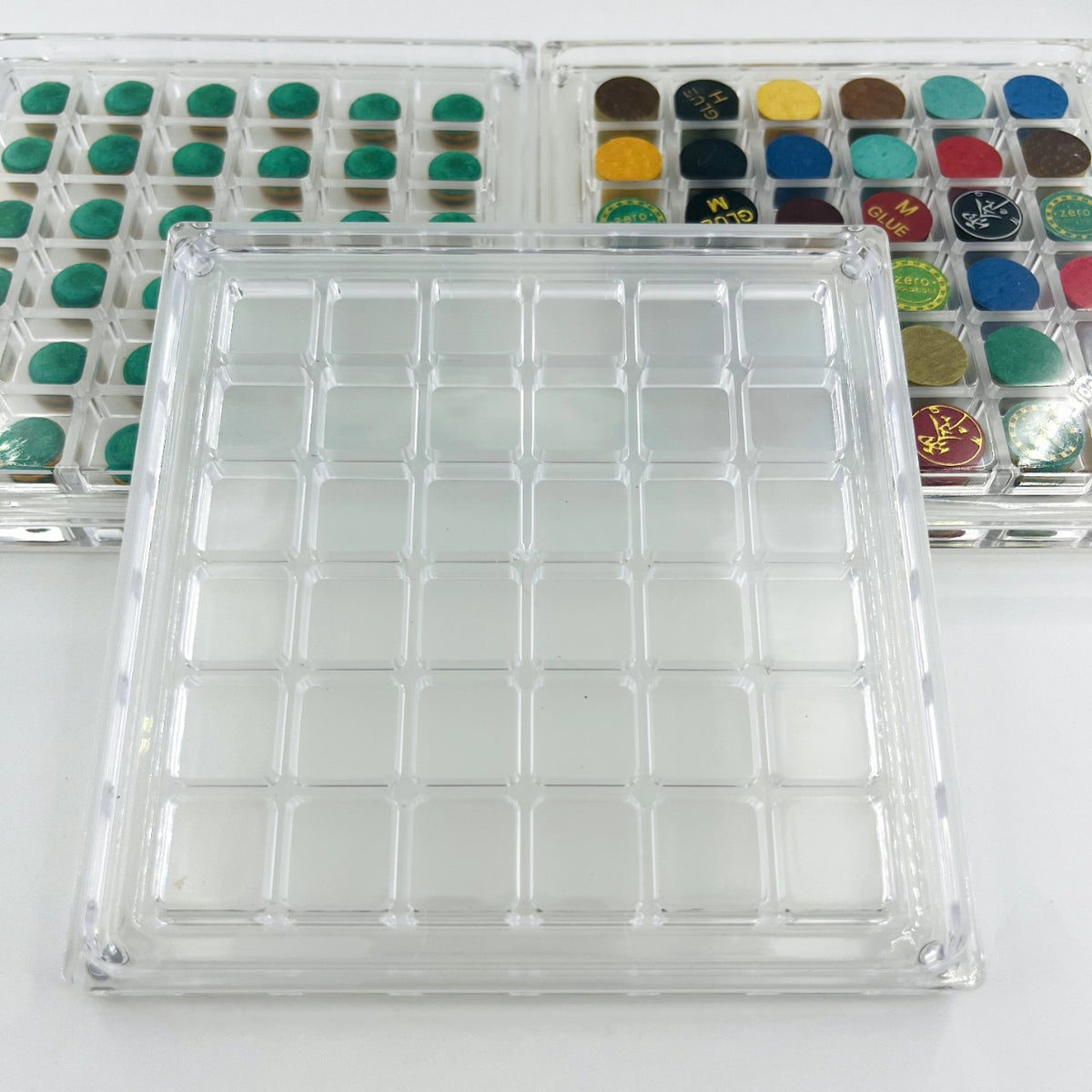 Billiard Cue Tip Storage Display Box Acrylic Pool Snooker Eight Ball Nine Ball Cue Tip Case