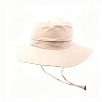 Outdoor Quick-Dry Wide Brim Sun Hat for Hiking and Trekking