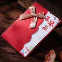 Premium Chinese Style Greeting Cards for Business, Wedding, Birthday, and Thank You - DIY Gift Cards for Clients