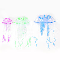Aquarium Luminous Artificial Jellyfish Ornament for Fish Tank Decoration
