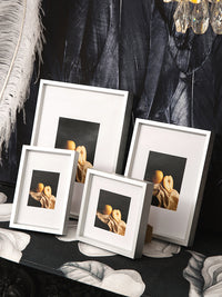 Luxury Aluminum Alloy Photo Frame for Tabletop or Wall Mount, Modern Design, Multiple Sizes