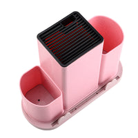 Universal Knife Block, Kitchen Countertop Knife Holder Storage Organizer, Modern Simple Design