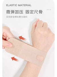 Wrist Support Brace for Sprains, Tendonitis, Carpal Tunnel, and Sports Injuries - Thin, Breathable Wristband for Joint Protection