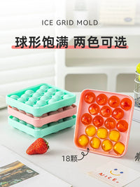 Silicone Ice Cube Molds for Spheres, Roses, and Cubes - Food Grade, Easy Release