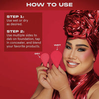 Jumbo Irregular Super Soft Makeup Sponge for Wet & Dry Use