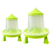 Automatic Chicken Feeder with Anti-Scratch Design and Elevated Base for Poultry