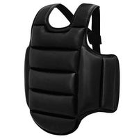 Thickened Reversible Karate Taekwondo Chest Protector for Adults and Kids, Boxing Training Soft Elastic Body Guard