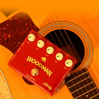 Woodman D.I. Box Acoustic Guitar Preamp for Folk Classical Electric-Acoustic Fingerstyle