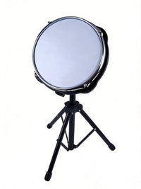 Meideal 10-inch Percussion Practice Drum Pad with Stand for Snare Drum Training