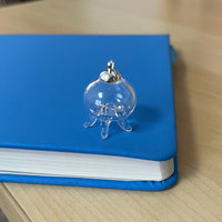 Miniature Jellyfish Bottle Glass Cover for DIY Dollhouse Accessories and Micro Landscape Scenes