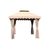 Outdoor Roman Canopy Tent for Events, Beach, and Patio