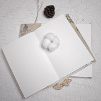 Adjustable Fabric Book Cover for Notebooks and Journals