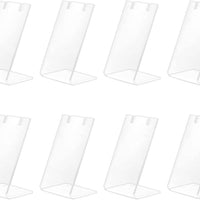 L-Shaped Acrylic Earring Display Stand for Retail Stores