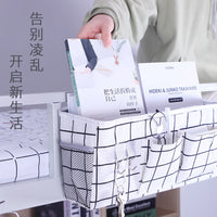 Dormitory Bedside Storage Basket Hanging Organizer for Bunk Beds