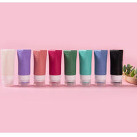 Silicone Squeeze Travel Bottles for Lotions, Shampoos, and Toiletries - Portable Refillable Containers