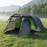 Lightweight 2-Person Double-Layer Waterproof Windproof Tunnel Tent for Outdoor Camping Hiking