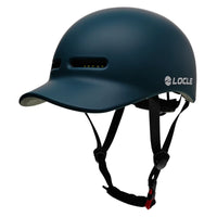 LOCLE Urban Commuter Cycling Helmet with Brim - Skateboard & Roller Skate Friendly