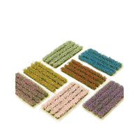 Miniature Simulation Flower Cluster Fence Model for DIY Sand Table Scenery