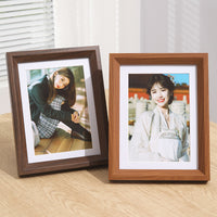 Nordic Minimalist Wooden Photo Frame for Wall or Tabletop Display, A3-A4, 6-10 Inch Picture Frame
