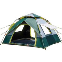 Automatic Pop-Up Camping Tent for 2-4 People - UV Protection & Waterproof Outdoor Shelter