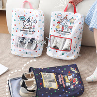 Portable Visible Shoe Storage Bag for Travel and Business Trips, Dustproof Waterproof Shoe Pouch for Sneakers
