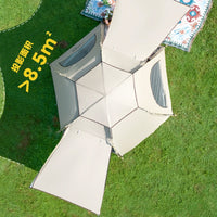 Automatic Hexagonal Pop-Up Camping Tent, Waterproof Sun Protection, Portable for Outdoor Park Travel