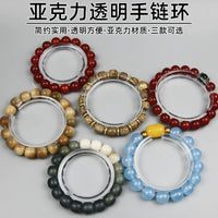 Acrylic Bracelet Display Stand Set for Jewelry Storage and Exhibition