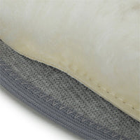 Wool Blend Lumbar Support Belt for Warmth and Abdominal Protection