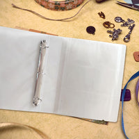 Frosted PP A4 Loose-Leaf Binder Album for Stickers, Bookmarks, and Collectibles