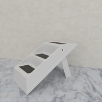Foldable Pet Ramp for Dogs - Portable Plastic Dog Ladder for Stairs and Vehicles