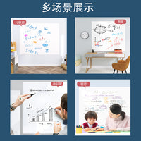 Electrostatic Whiteboard Wall Sticker Removable Reusable Dry Erase Board for Kids Home School Office