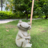 Creative Frog Mosquito Coil Holder Outdoor Garden Patio Animal Decor