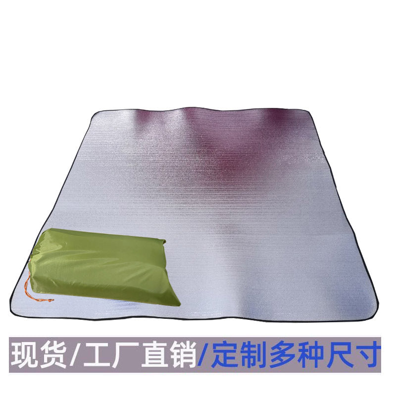 Outdoor Aluminum Foil Picnic Mat Waterproof Camping Ground Sheet
