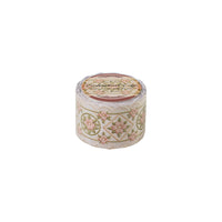 Embroidered Edge Floral Pattern Decorative Tape for Scrapbooking and Crafts