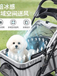 Pet Cooling Mat for Cats and Dogs, Breathable Summer Ice Pad for Strollers and Beds