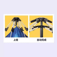 Automatic Hydraulic Tent Pole Kit for Outdoor Camping