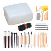 Air Dry Modeling Clay Kit with Tools, 10lb No-Bake Stone Clay for Sculpting and Pottery