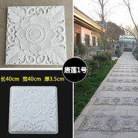 Concrete Paving Mold for Garden Yard Pathway Decoration, Reusable DIY Stepping Stone Maker