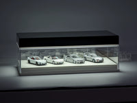 1:64 Scale Diecast Car Display Case, 6-Slot Clear Acrylic Dustproof Organizer for MiniGT Models