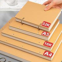 Hardcover Sketchbook for Artists and Students, Spiral Bound Drawing Pad for Art, Sketching, and Doodling