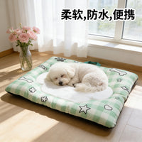 Waterproof Cooling Pet Mat for Small to Medium Dogs and Cats, Portable All-Season Pet Bed